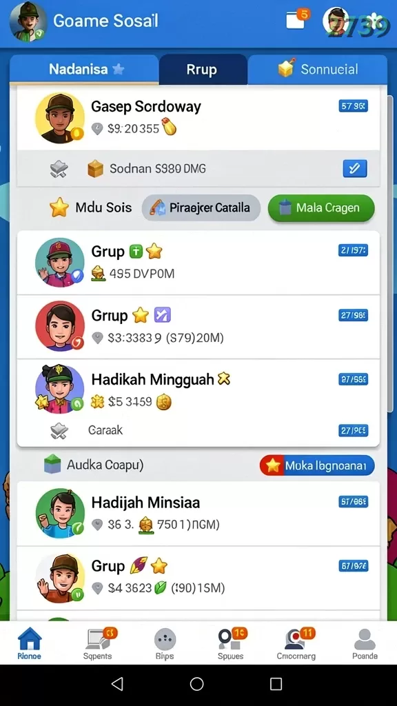 Cuplikan layar PULSA303 — aktivitas