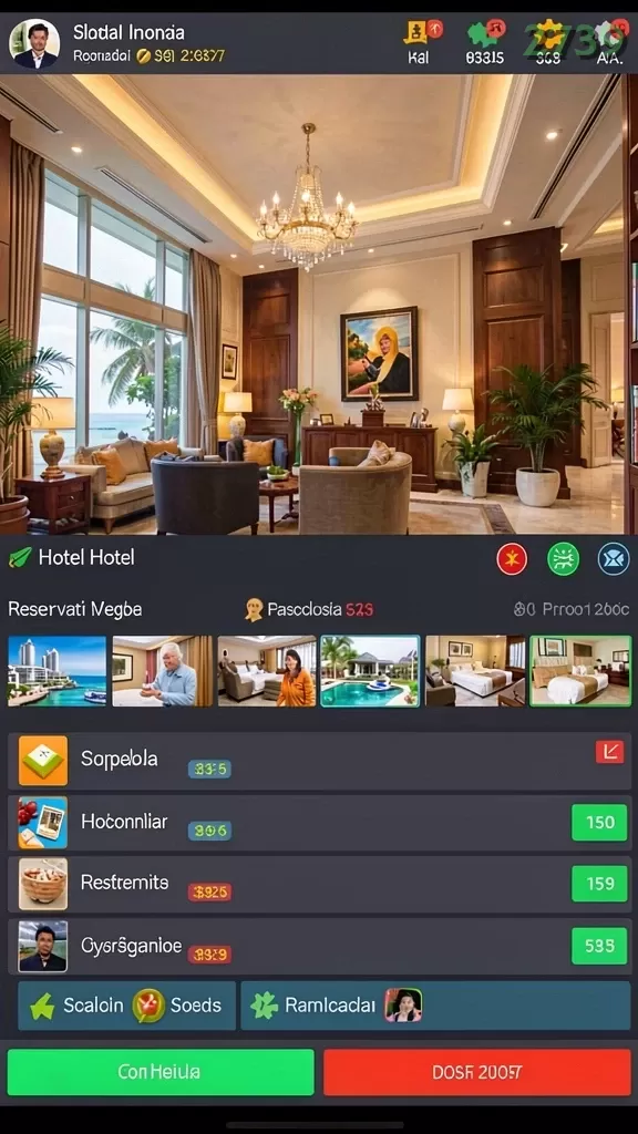 Cuplikan layar PLUTO88 — aktivitas