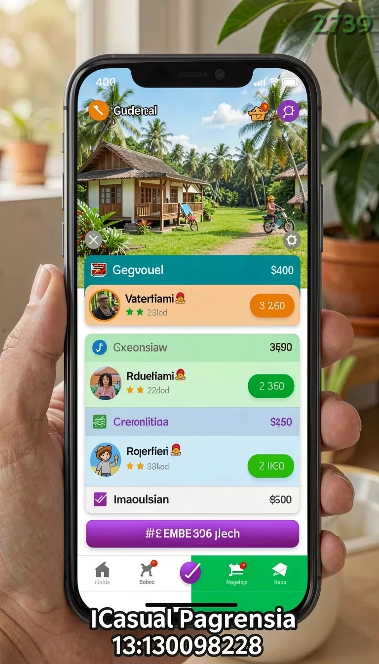 Cuplikan layar MG585 — menu navigasi