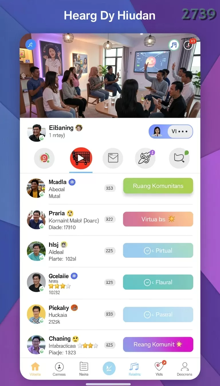 Cuplikan layar APEK88 — menu navigasi